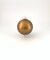 Whitehurst Small Matte Finish Glass Christmas Ball Ornaments - 2" (50mm) - Bronze - 28ct